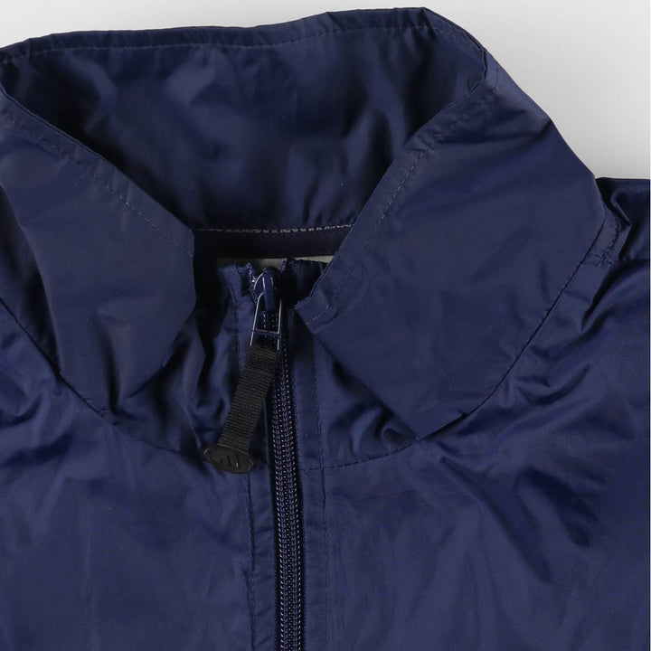 Adidas nylon jacket, men's size L Nylon navy blue type Vintage Second Hand