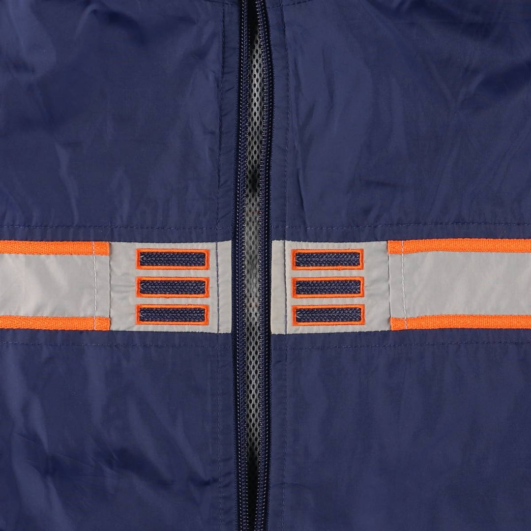 Adidas nylon jacket, men's size L Nylon navy blue type Vintage Second Hand