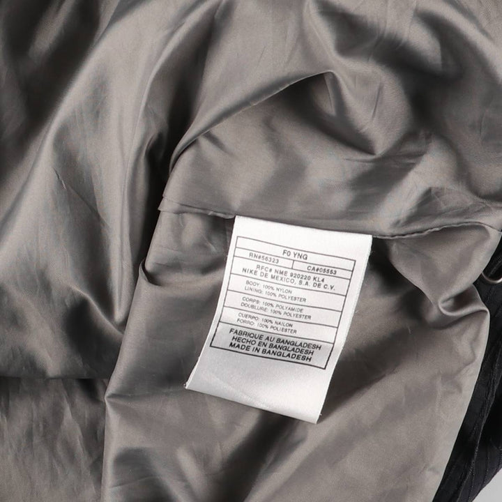 2000'S Nike Ripstop Anorak Parka, Men's XL Nylon black type Vintage Second Hand