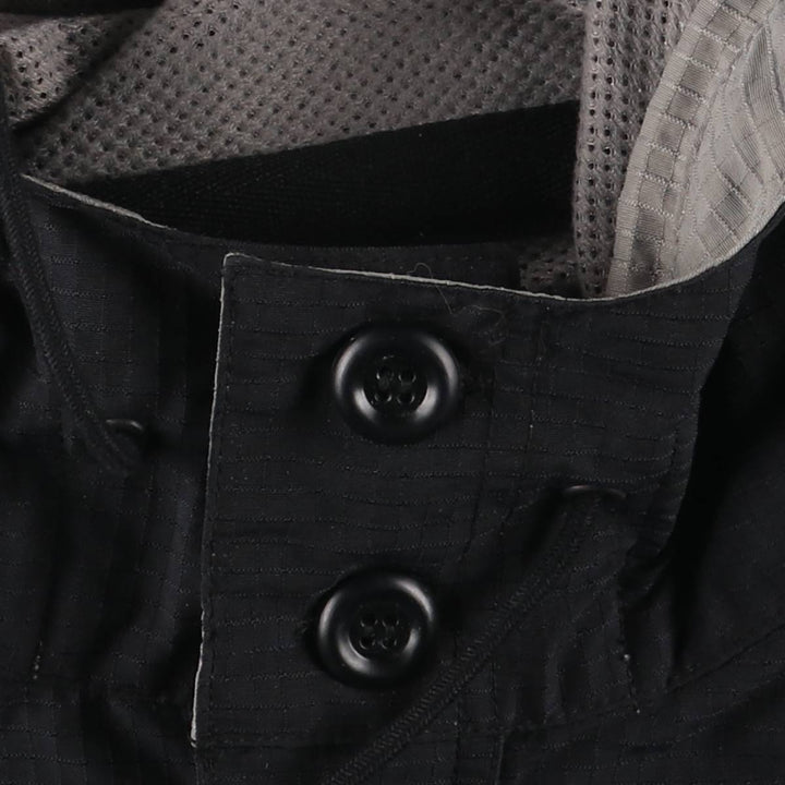 2000'S Nike Ripstop Anorak Parka, Men's XL Nylon black type Vintage Second Hand