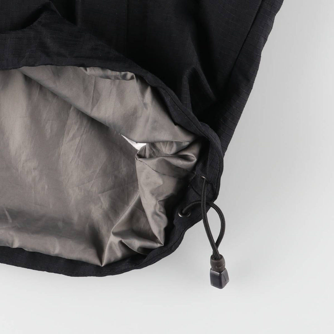 2000'S Nike Ripstop Anorak Parka, Men's XL Nylon black type Vintage Second Hand