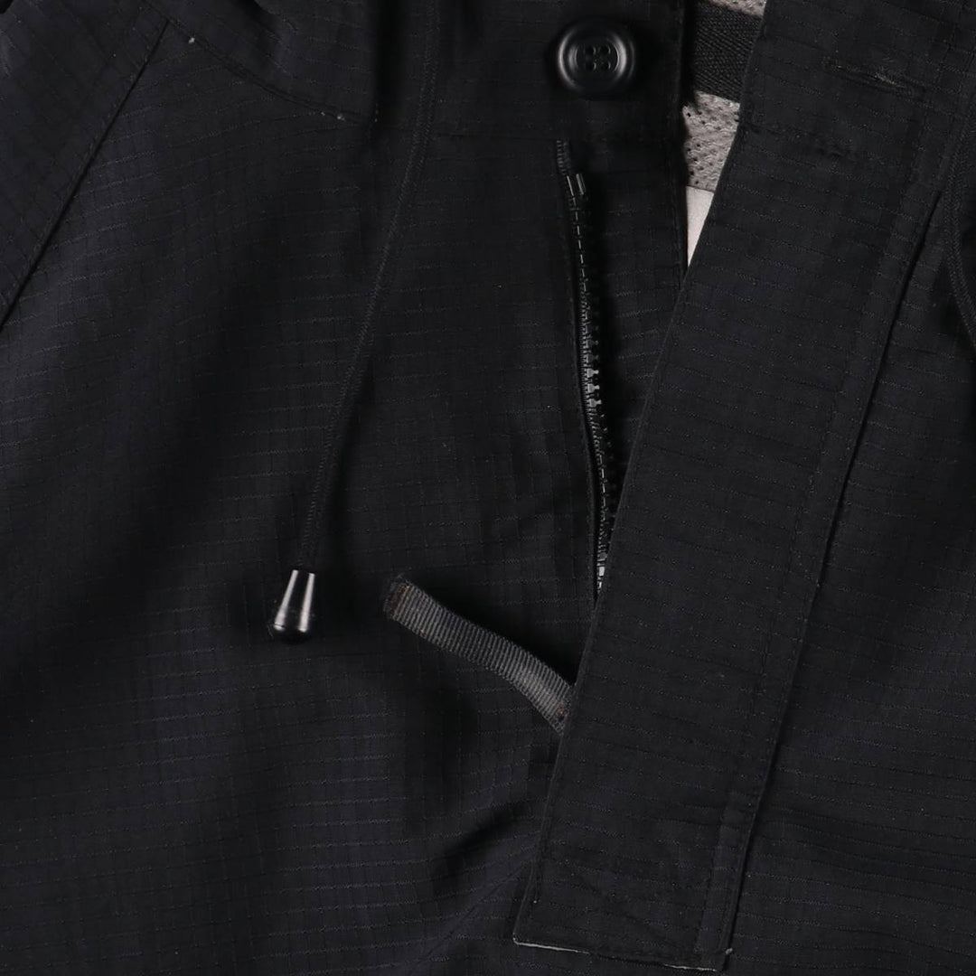 2000'S Nike Ripstop Anorak Parka, Men's XL Nylon black type Vintage Second Hand