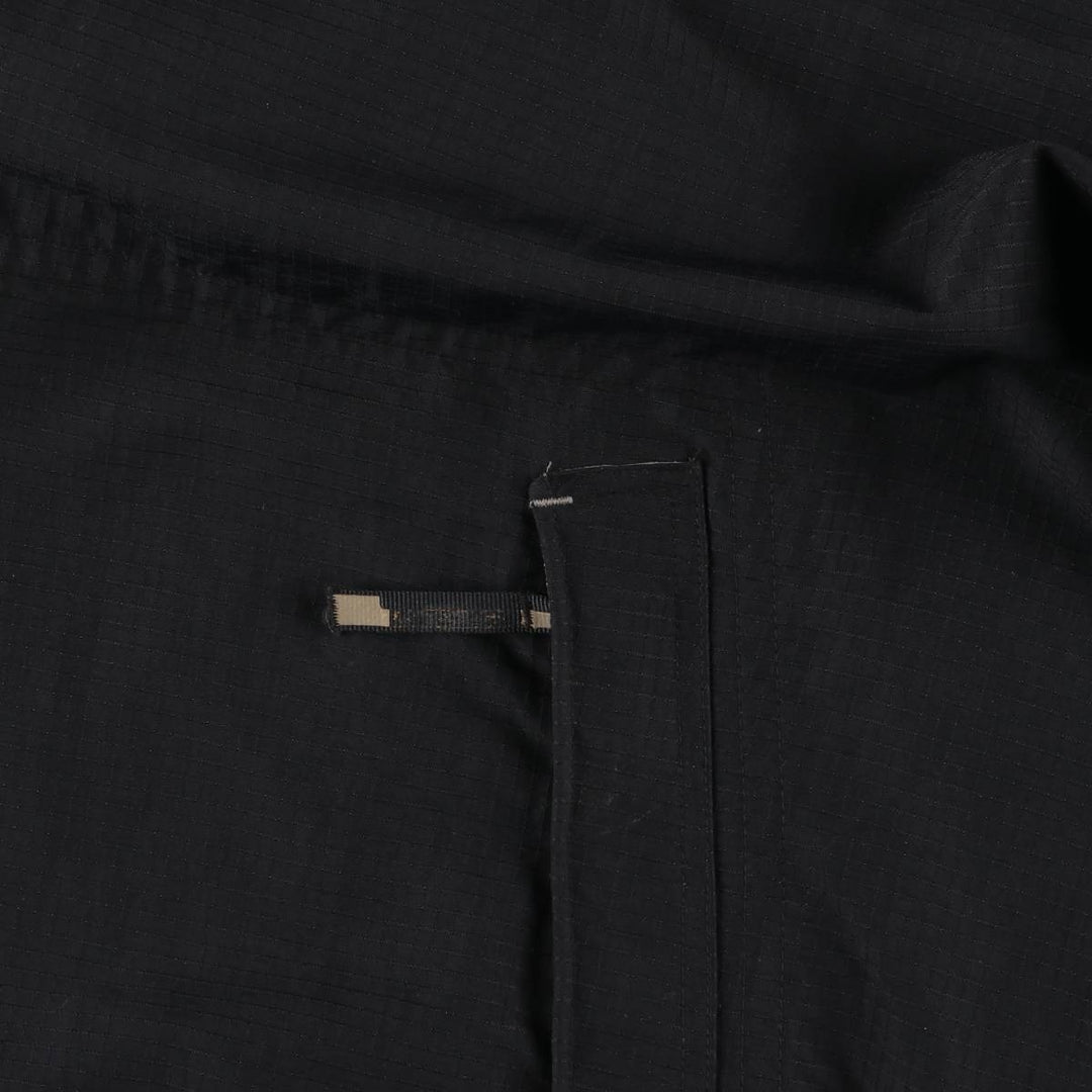 2000'S Nike Ripstop Anorak Parka, Men's XL Nylon black type Vintage Second Hand