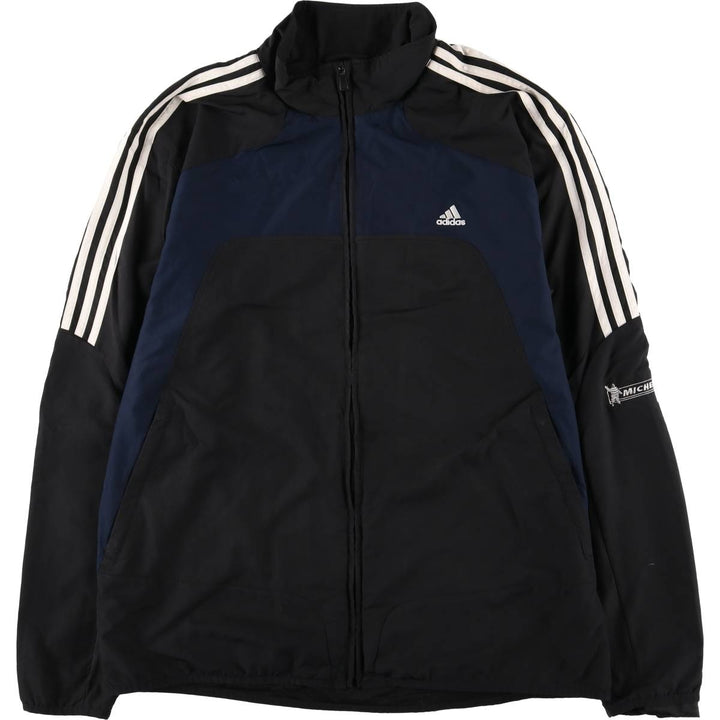 2000'S adidas MICHELIN windbreaker, men's size XL polyester black type Vintage Second Hand