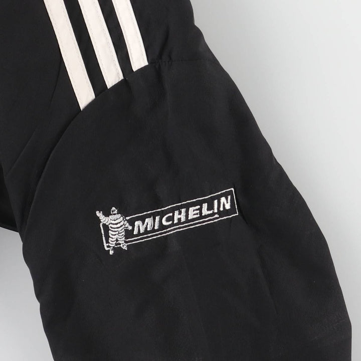 2000'S adidas MICHELIN windbreaker, men's size XL polyester black type Vintage Second Hand