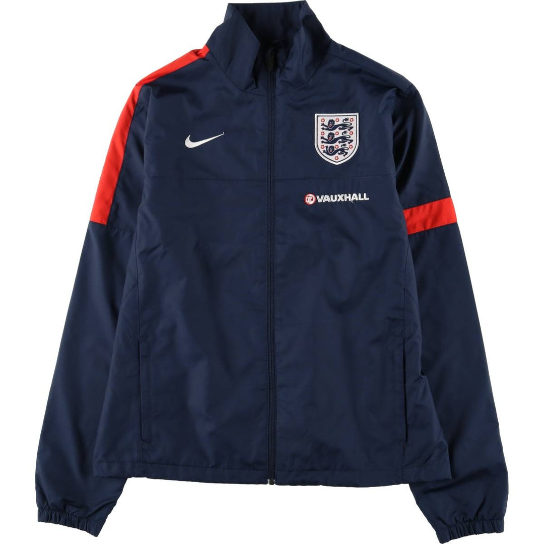 Nike windbreaker, men's size L polyester navy blue type Vintage Second Hand