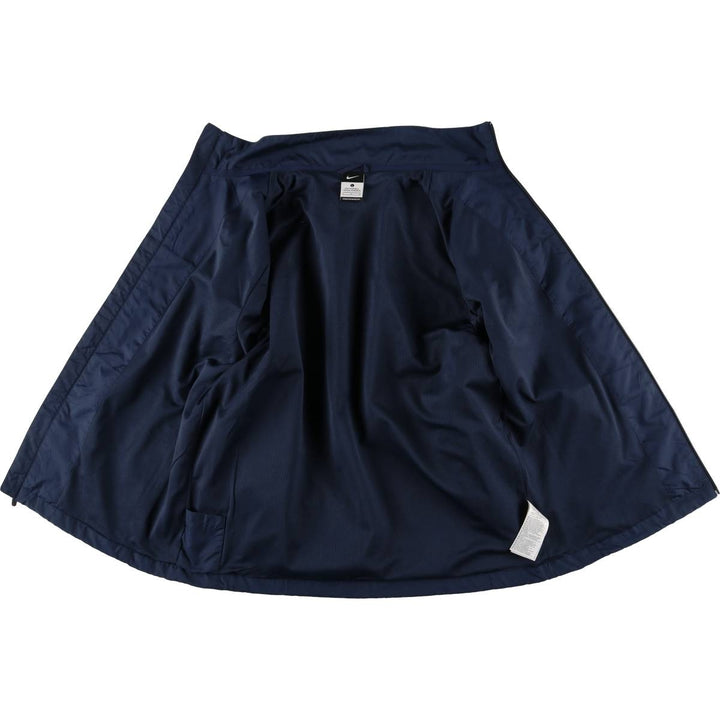 Nike windbreaker, men's size L polyester navy blue type Vintage Second Hand