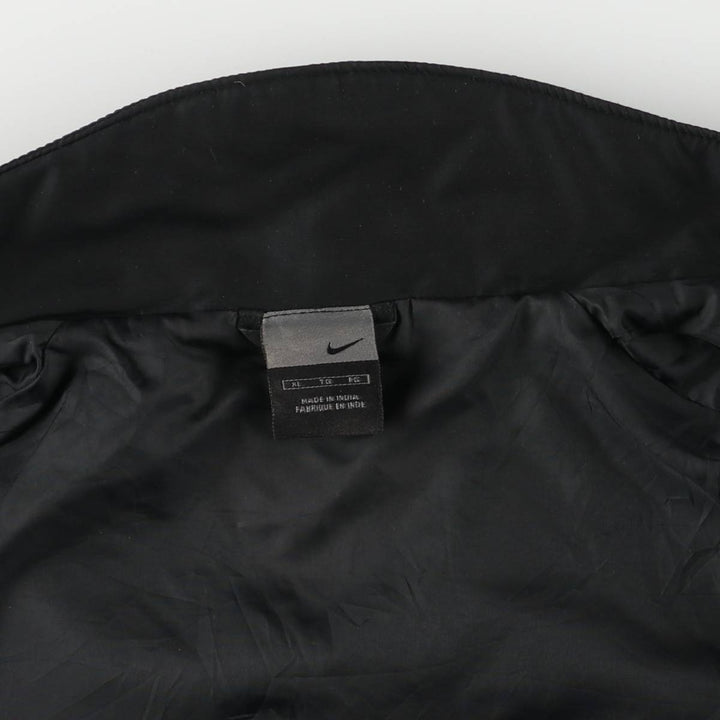 2000'S Nike Premier League Manchester United FC Windbreaker, Men's XL polyester black type Vintage Second Hand