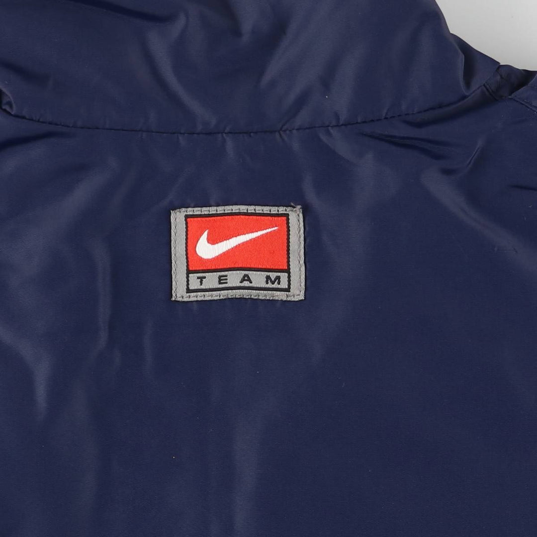 2000'S Nike Team Nylon Jacket, Men's XL Nylon navy blue type Vintage Second Hand