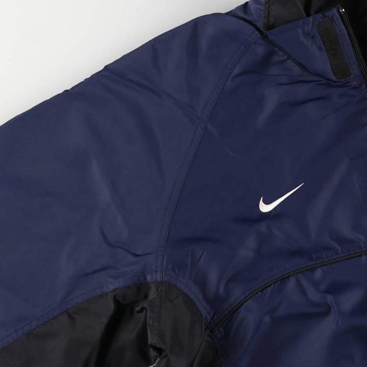 2000'S Nike Team Nylon Jacket, Men's XL Nylon navy blue type Vintage Second Hand