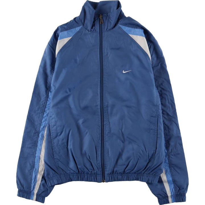00'S Nike Nylon Jacket Men's M size Nylon blue type Vintage Second Hand