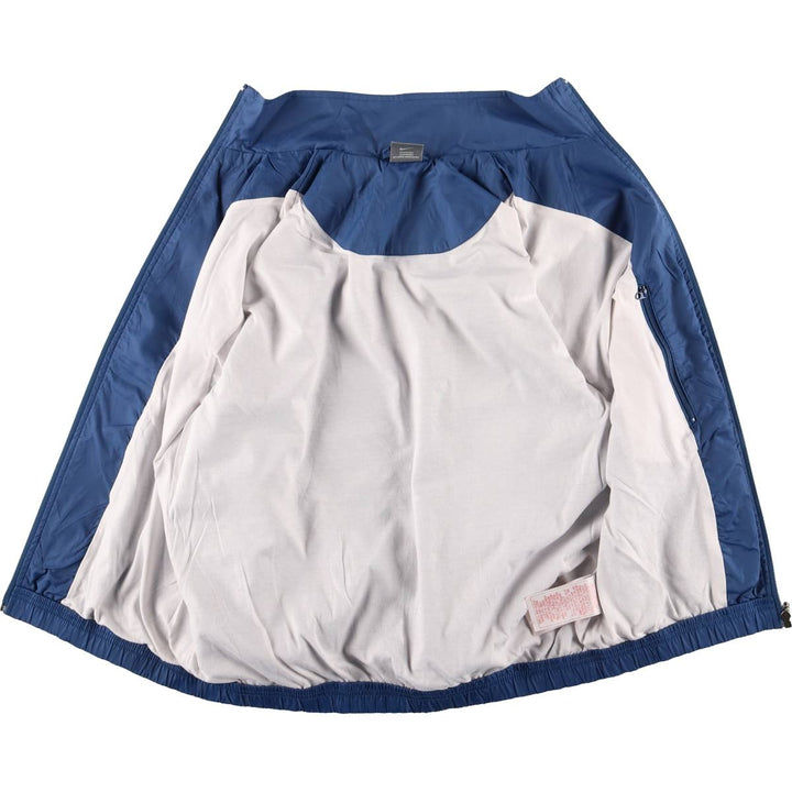 00'S Nike Nylon Jacket Men's M size Nylon blue type Vintage Second Hand