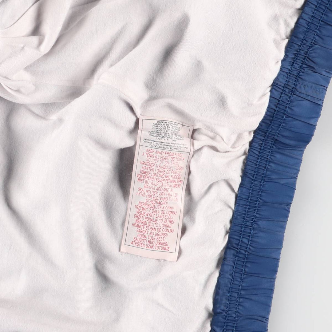 00'S Nike Nylon Jacket Men's M size Nylon blue type Vintage Second Hand