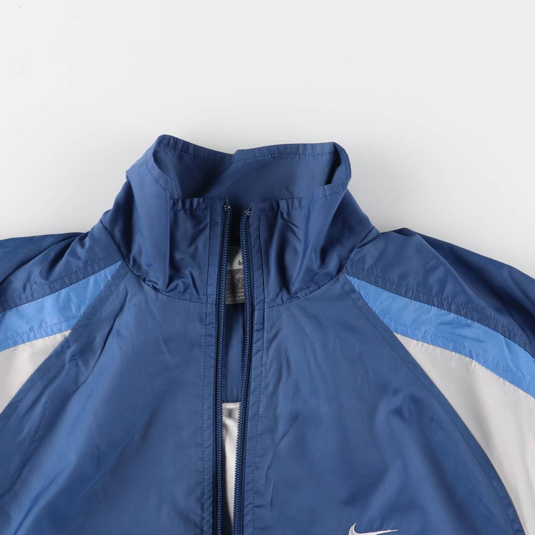 00'S Nike Nylon Jacket Men's M size Nylon blue type Vintage Second Hand