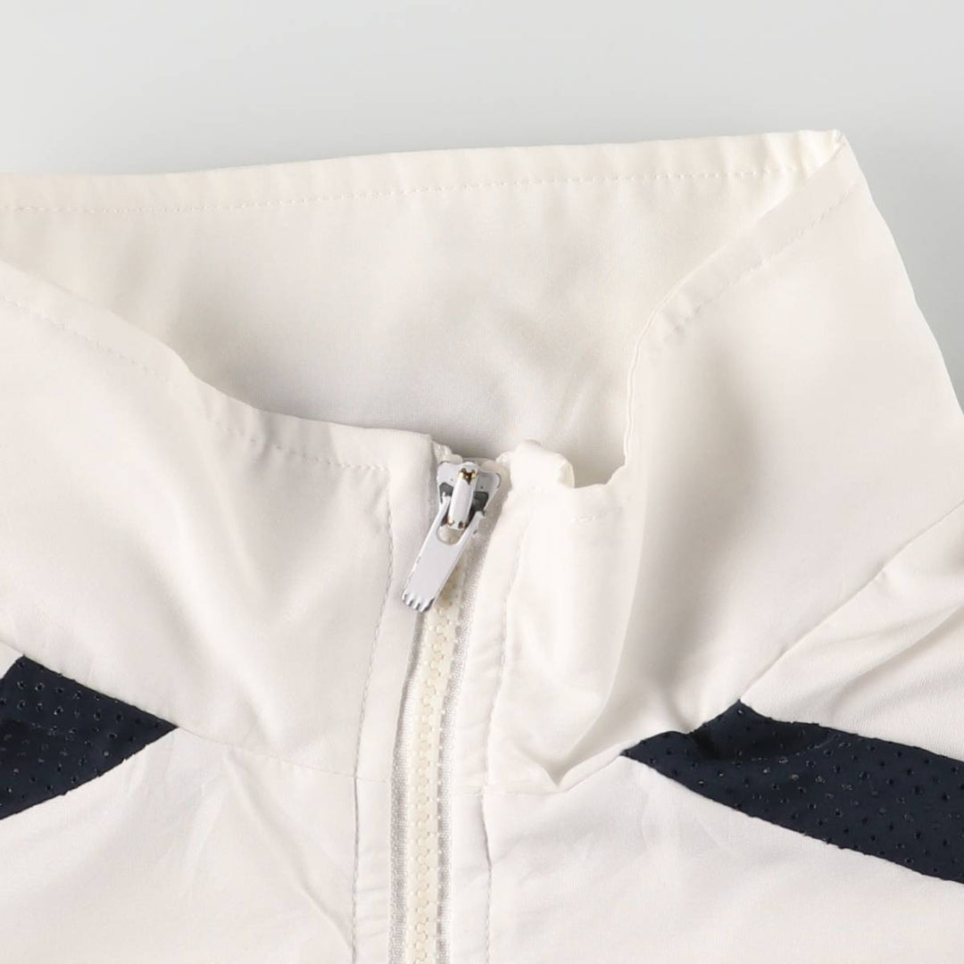 00'S adidas windbreaker, men's size M polyester white type Vintage Second Hand