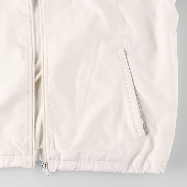 00'S adidas windbreaker, men's size M polyester white type Vintage Second Hand