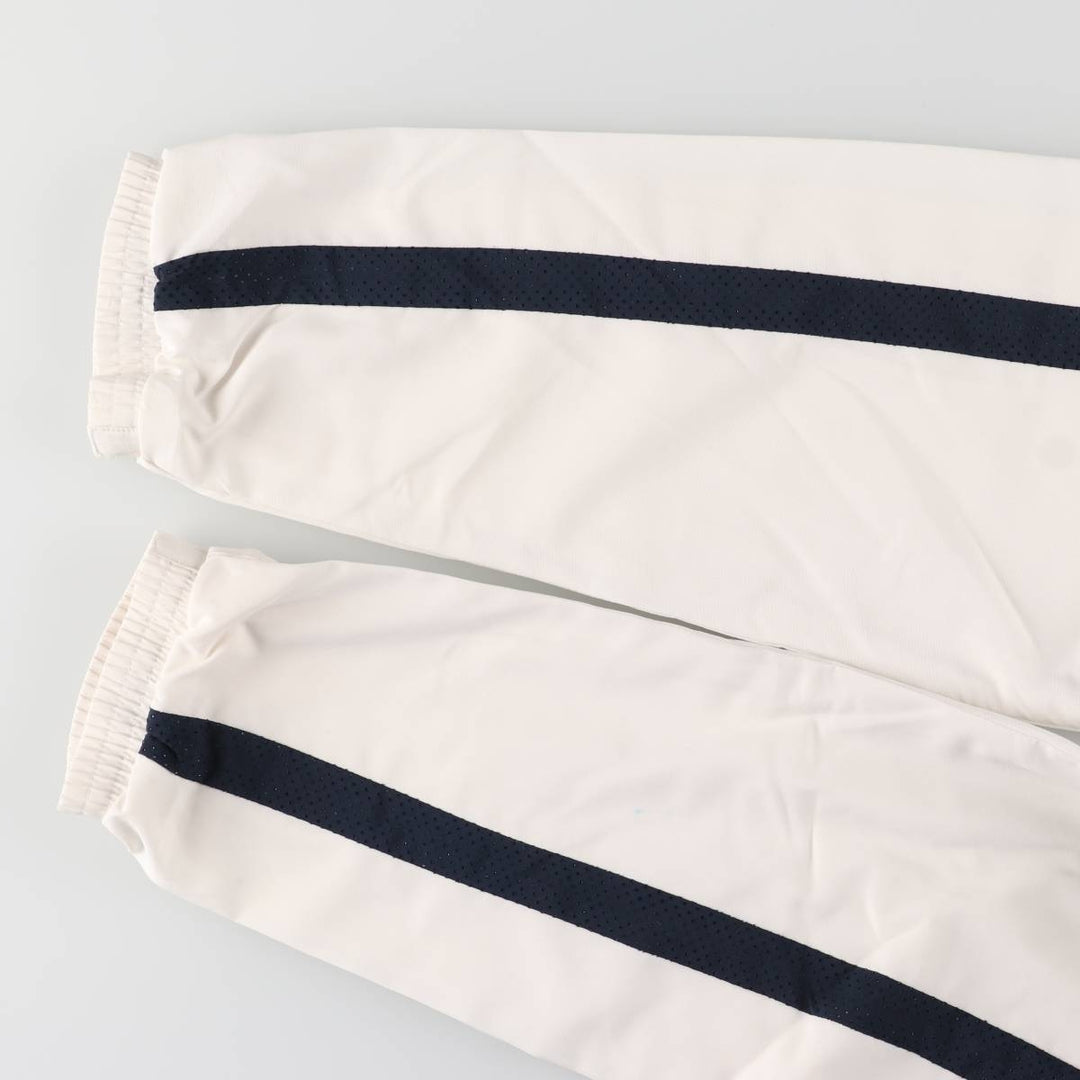 00'S adidas windbreaker, men's size M polyester white type Vintage Second Hand