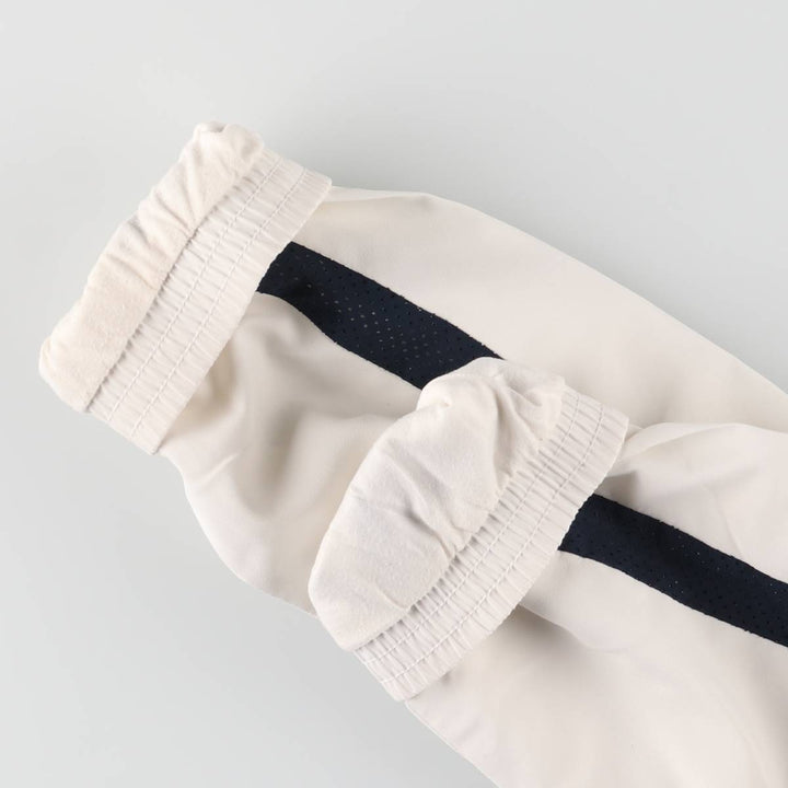 00'S adidas windbreaker, men's size M polyester white type Vintage Second Hand