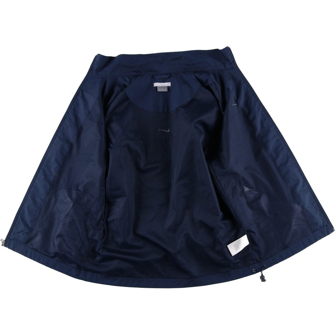 00'S Nike Windbreaker Men's M size polyester navy blue type Vintage Second Hand