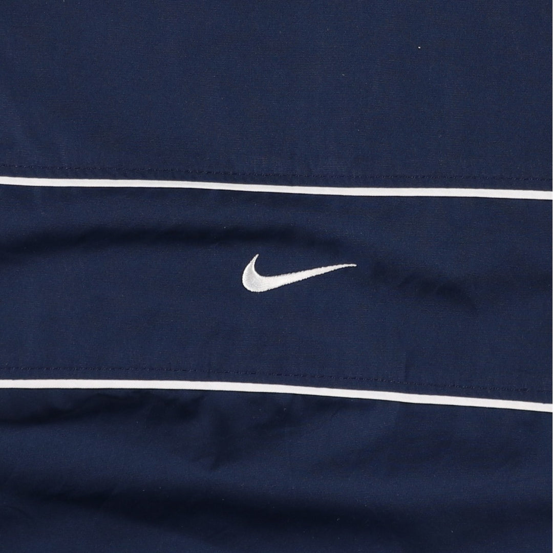 00'S Nike Windbreaker Men's M size polyester navy blue type Vintage Second Hand