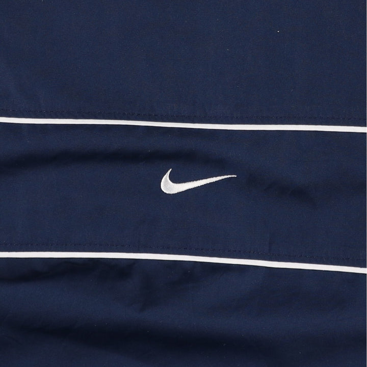 00'S Nike Windbreaker Men's M size polyester navy blue type Vintage Second Hand