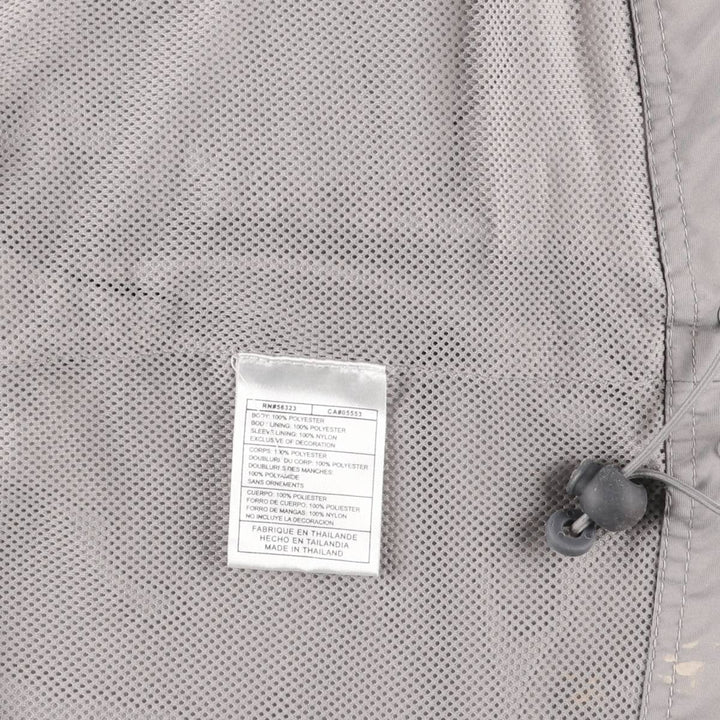 00'S Nike Windbreaker Men's XL polyester gray type Vintage Second Hand