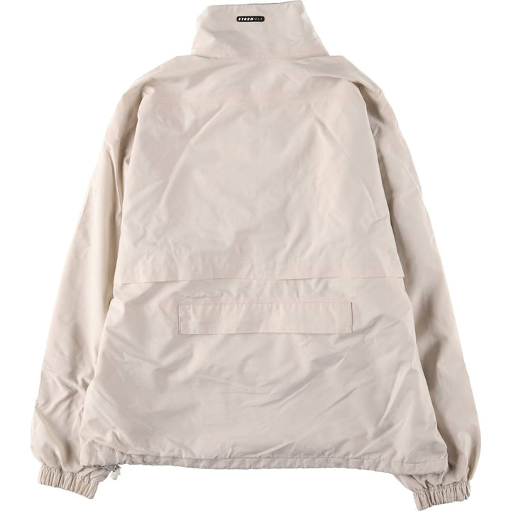 Nike Golf Half Zip Warm-up Pullover, Men's Size L polyester white type Vintage Second Hand