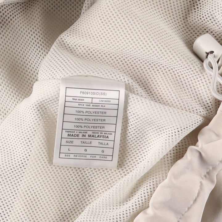 Nike Golf Half Zip Warm-up Pullover, Men's Size L polyester white type Vintage Second Hand