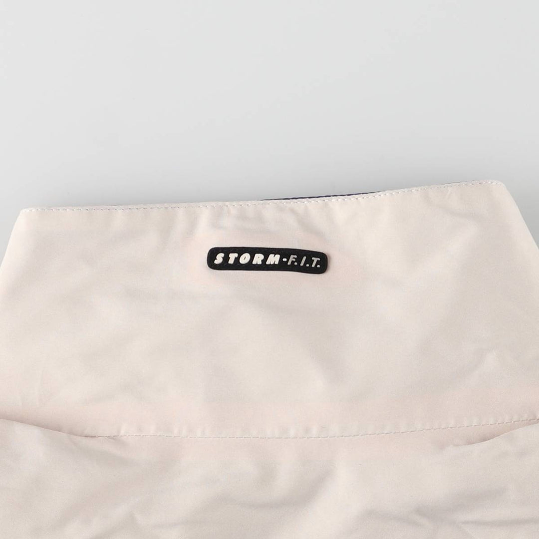 Nike Golf Half Zip Warm-up Pullover, Men's Size L polyester white type Vintage Second Hand