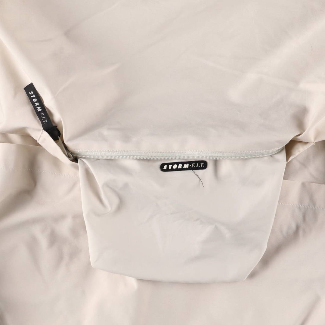 Nike Golf Half Zip Warm-up Pullover, Men's Size L polyester white type Vintage Second Hand