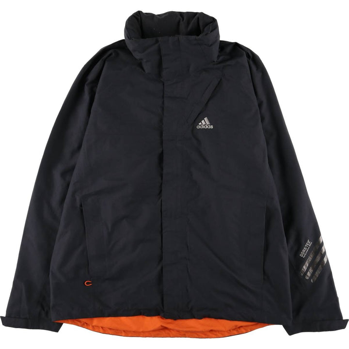 2000'S adidas CLIMA365 GORE-TEX windbreaker, men's size XL polyester black type Vintage Second Hand