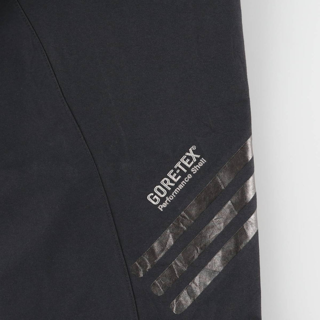 2000'S adidas CLIMA365 GORE-TEX windbreaker, men's size XL polyester black type Vintage Second Hand