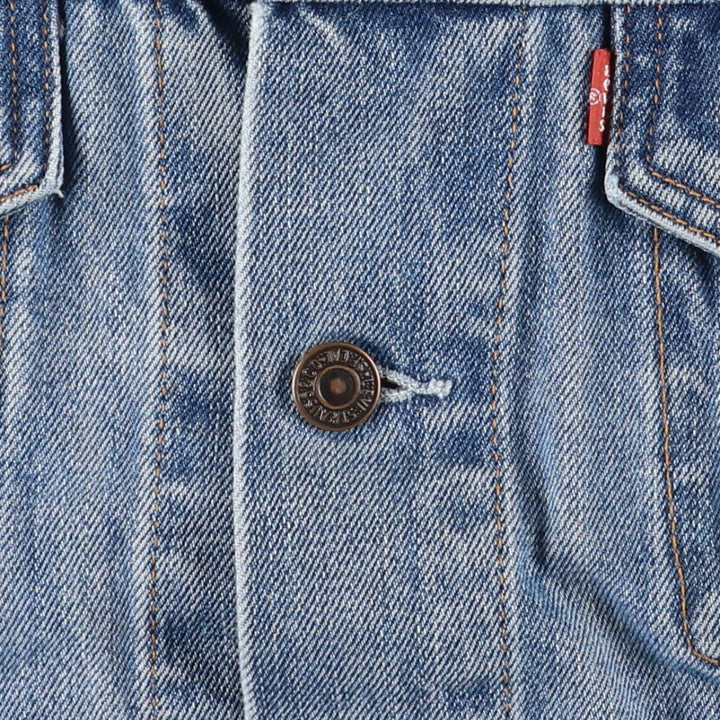 Levi's Euro Model Denim Jacket, G-Jean, Men's Size L cotton blue type Vintage Second Hand