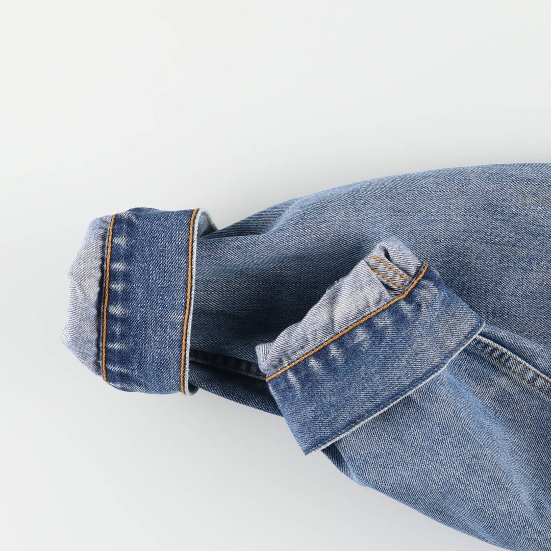 Levi's Euro Model Denim Jacket, G-Jean, Men's Size L cotton blue type Vintage Second Hand