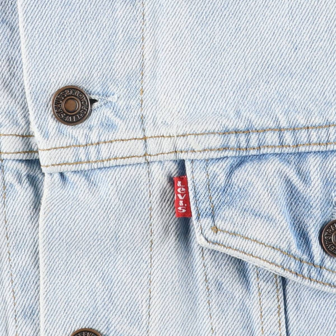 Levi's 70503-02 Denim Jacket, Men's Size L unclear Blue type light blue Vintage Second Hand