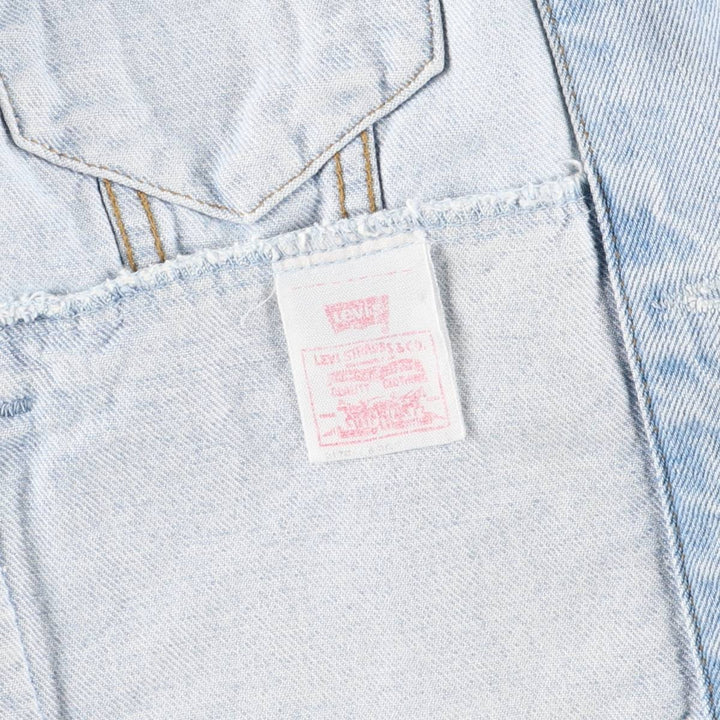 Levi's 70503-02 Denim Jacket, Men's Size L unclear Blue type light blue Vintage Second Hand