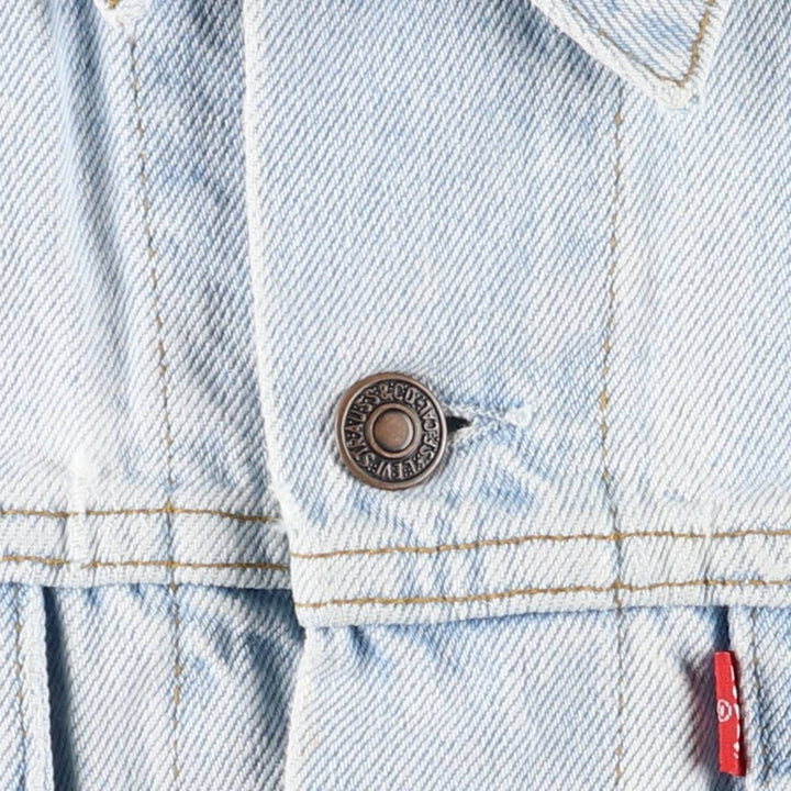 Levi's 70503-02 Denim Jacket, Men's Size L unclear Blue type light blue Vintage Second Hand