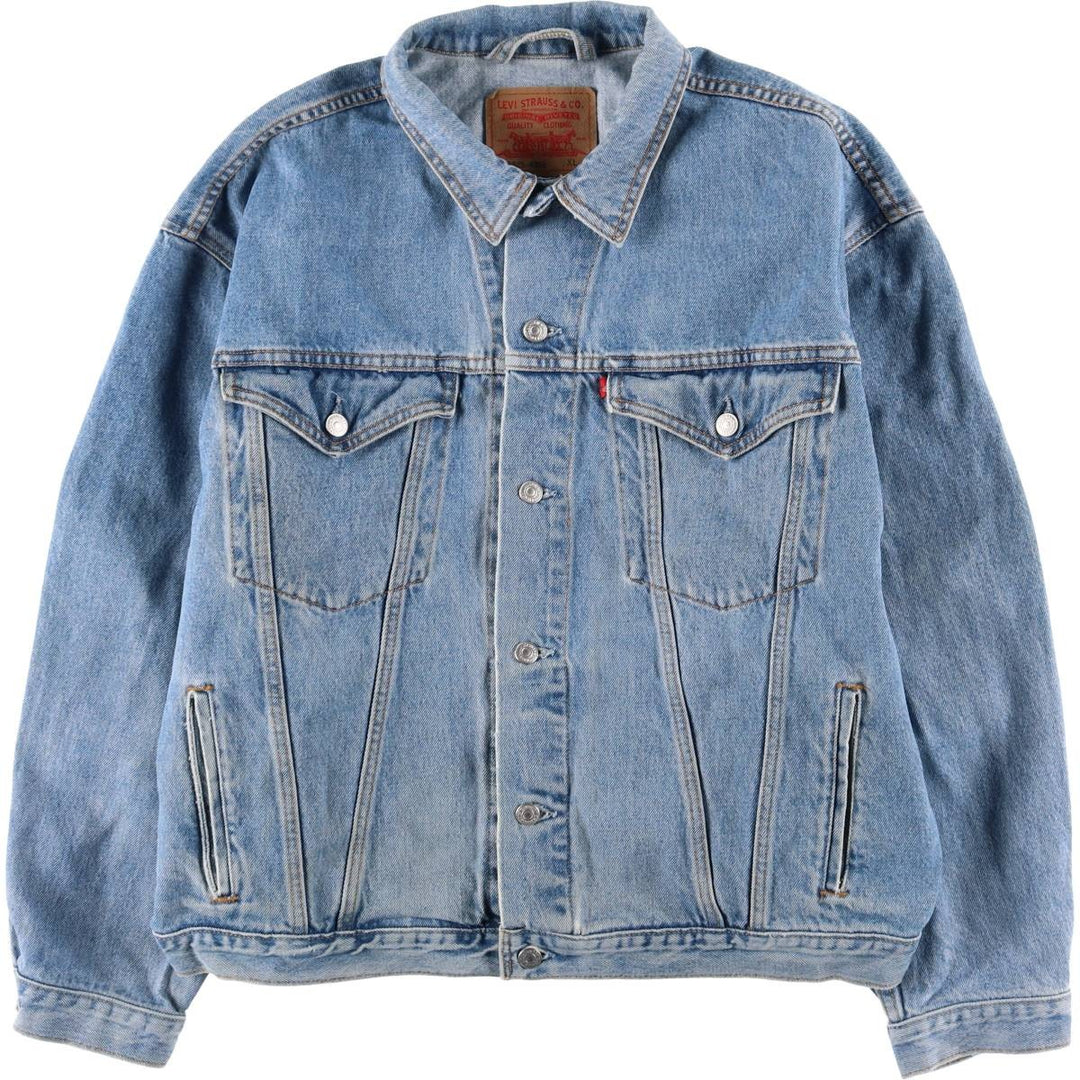 Levi's 75525-4891 Denim Jacket, Made in Canada, Men's Size XL cotton blue type Vintage Second Hand