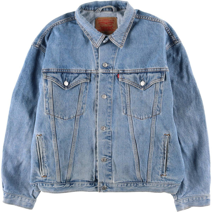 Levi's 75525-4891 Denim Jacket, Made in Canada, Men's Size XL cotton blue type Vintage Second Hand