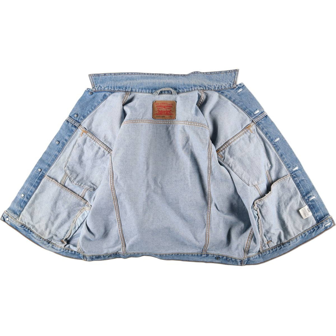 Levi's 75525-4891 Denim Jacket, Made in Canada, Men's Size XL cotton blue type Vintage Second Hand