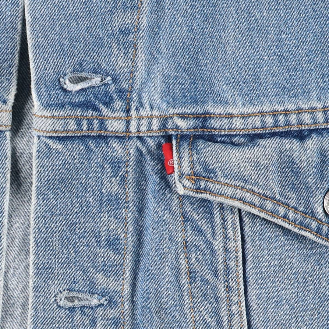 Levi's 75525-4891 Denim Jacket, Made in Canada, Men's Size XL cotton blue type Vintage Second Hand