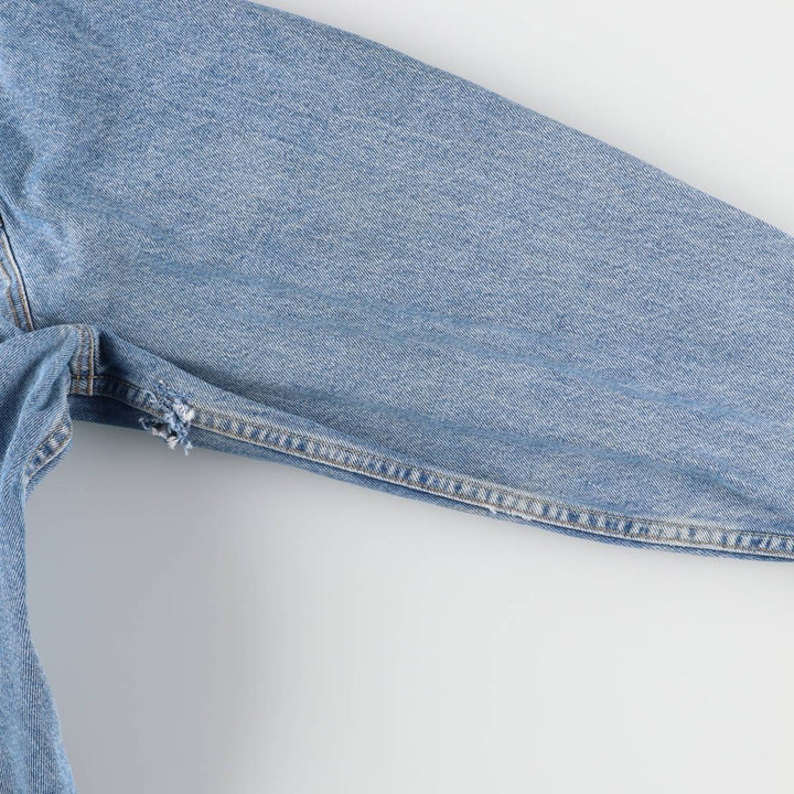 Levi's 75525-4891 Denim Jacket, Made in Canada, Men's Size XL cotton blue type Vintage Second Hand