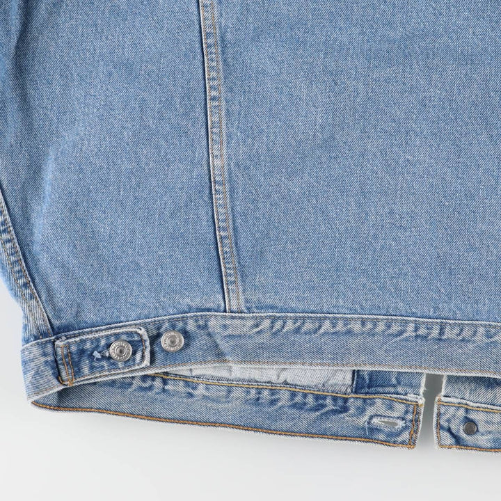 Levi's 75525-4891 Denim Jacket, Made in Canada, Men's Size XL cotton blue type Vintage Second Hand
