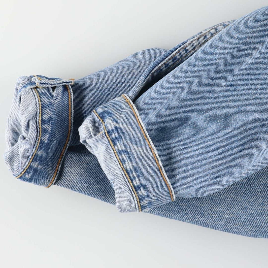 Levi's 75525-4891 Denim Jacket, Made in Canada, Men's Size XL cotton blue type Vintage Second Hand