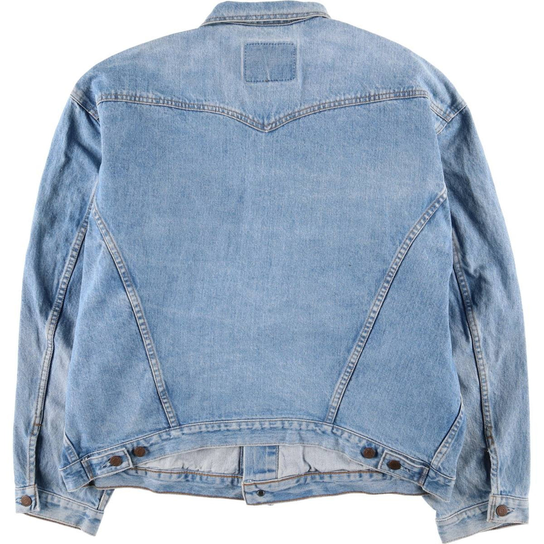 Levi's denim jacket, made in Canada, men's size XL cotton blue type Vintage Second Hand