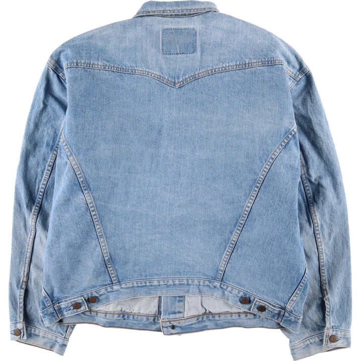 Levi's denim jacket, made in Canada, men's size XL cotton blue type Vintage Second Hand