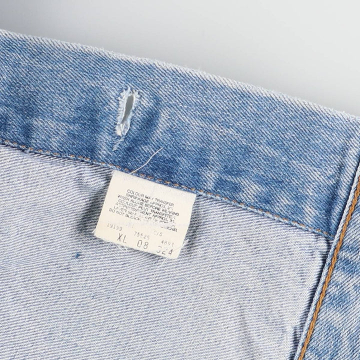 Levi's denim jacket, made in Canada, men's size XL cotton blue type Vintage Second Hand