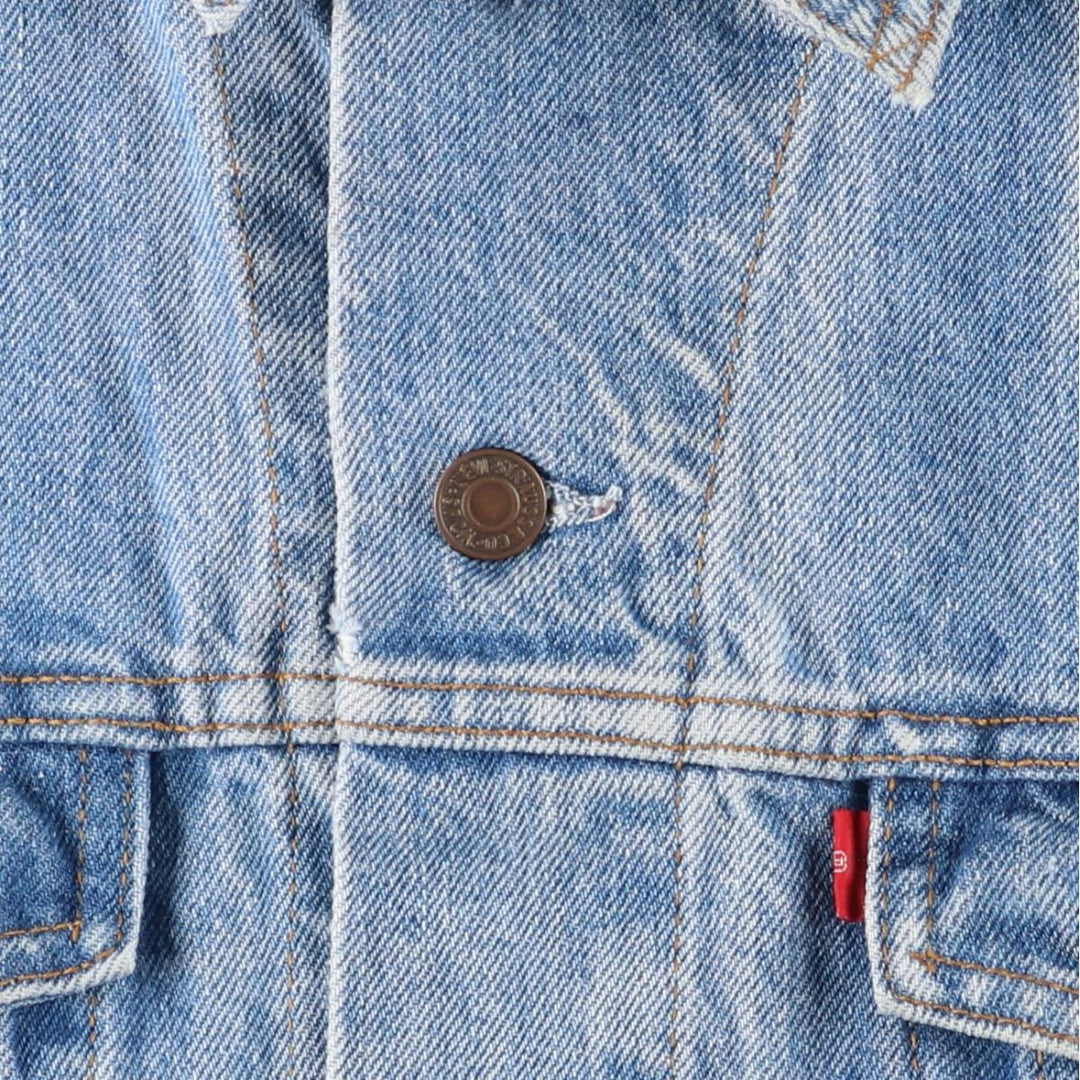 Levi's denim jacket, made in Canada, men's size XL cotton blue type Vintage Second Hand