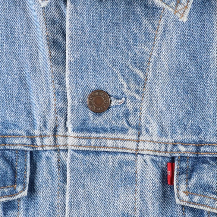 Levi's denim jacket, made in Canada, men's size XL cotton blue type Vintage Second Hand