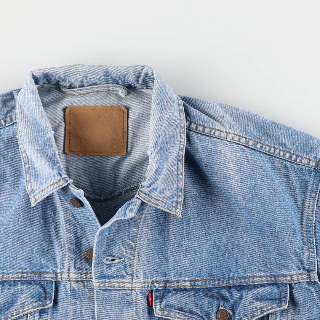 Levi's denim jacket, made in Canada, men's size XL cotton blue type Vintage Second Hand